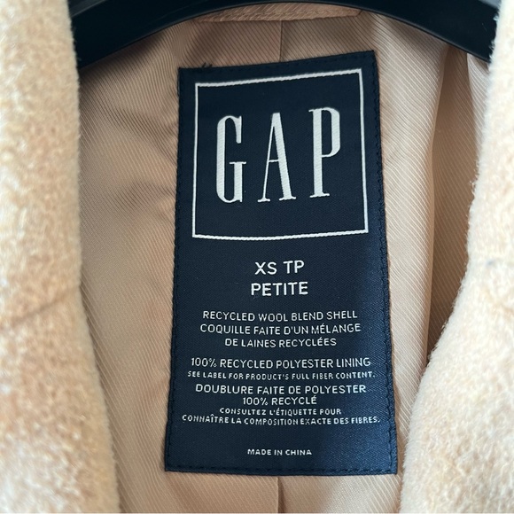 *SOLD* Gap Wool Coat, szXSP - Picture 4 of 4